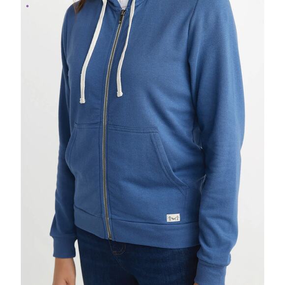 Marine Layer Women's Afternoon Hoodie in Faded Navy Size XL NWOT - Picture 3 of 7
